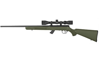 Savage Mark II FXP .22 LR 21in OD Green w/ 3-9×40 Scope