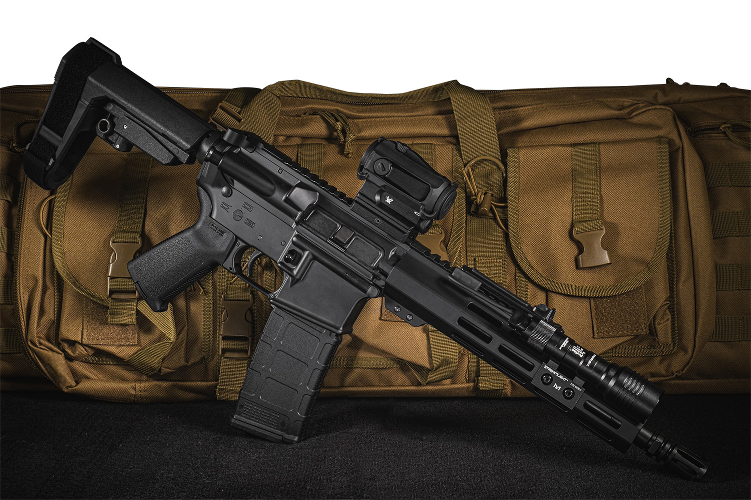 Shark Coast Tactical SCC04038MNB-P AR-15 Midnight Pistol, .223 REM/5.5