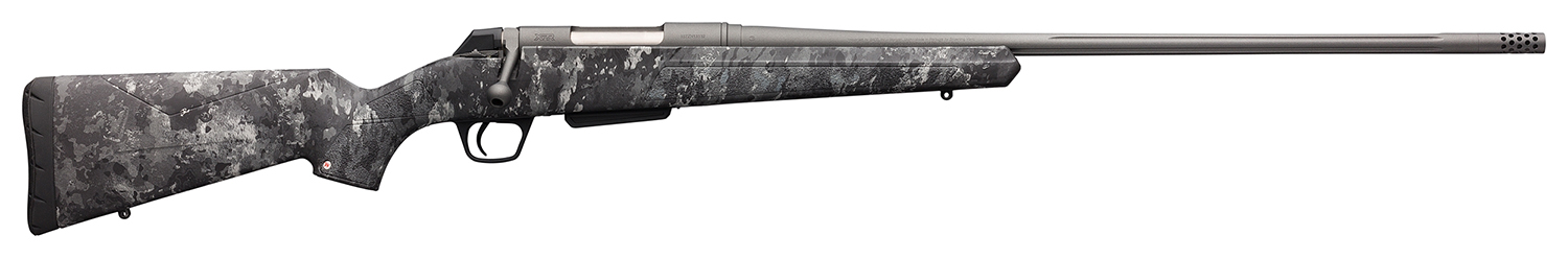 Winchester Guns 535776212 XPR Extreme Hunter 243 Win 3+1 Cap 22″ MB Tungsten Gray Cerakote Rec TrueTimber Midnight Stock Right Hand with MOA Trigger System (Full Size) No Sights